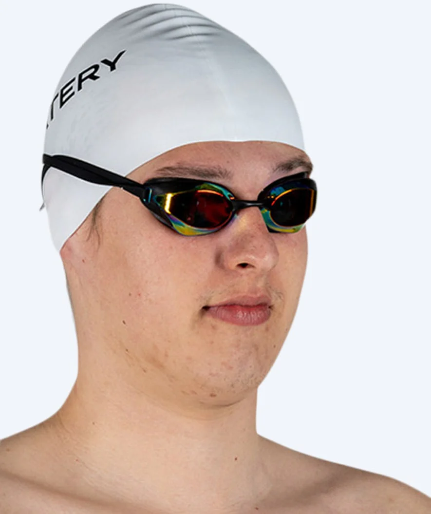 Watery swimming cap (from 10 years) - Signature - White - Image 5