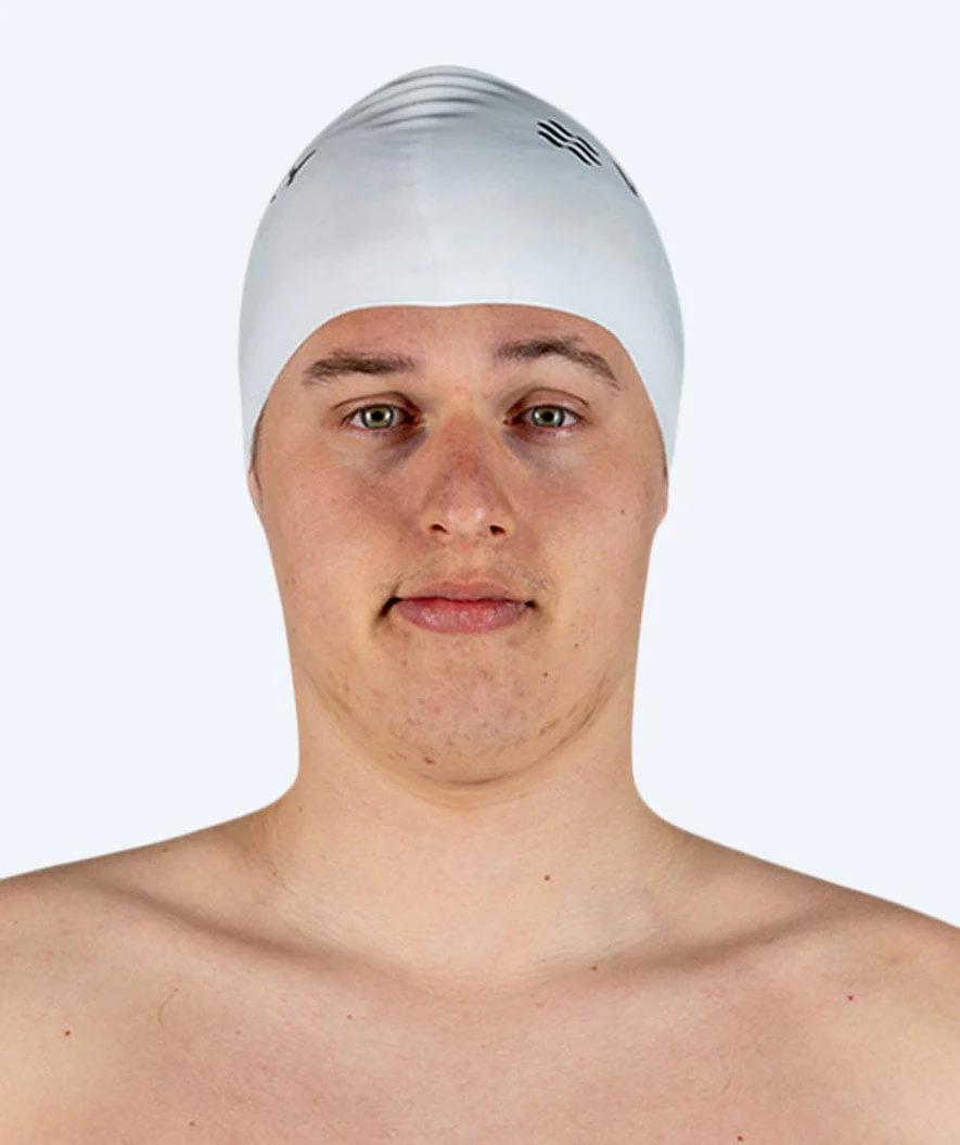 Watery swimming cap (from 10 years) - Signature - White - Image 6