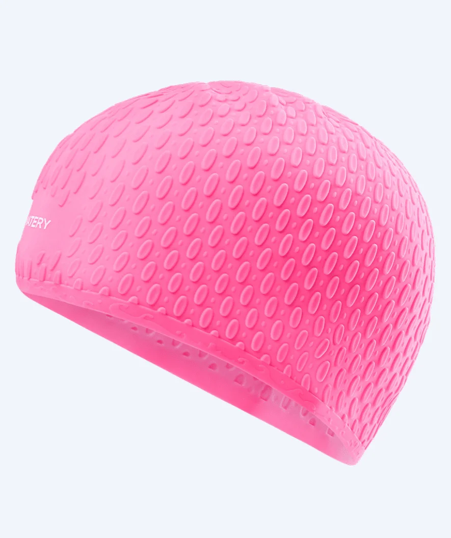 Watery swimming cap - Tales Bubble - Light pink