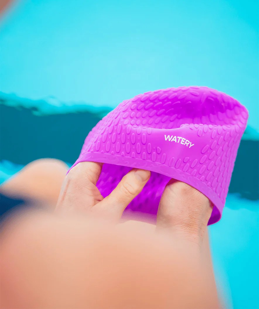 Watery swimming cap - Tales Bubble - Light pink - Image 3
