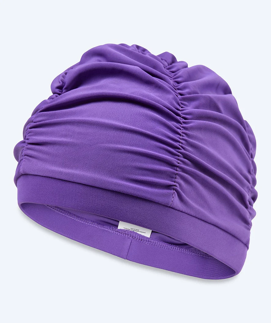 Watery swimming cap with drapes - Maxwell - Purple