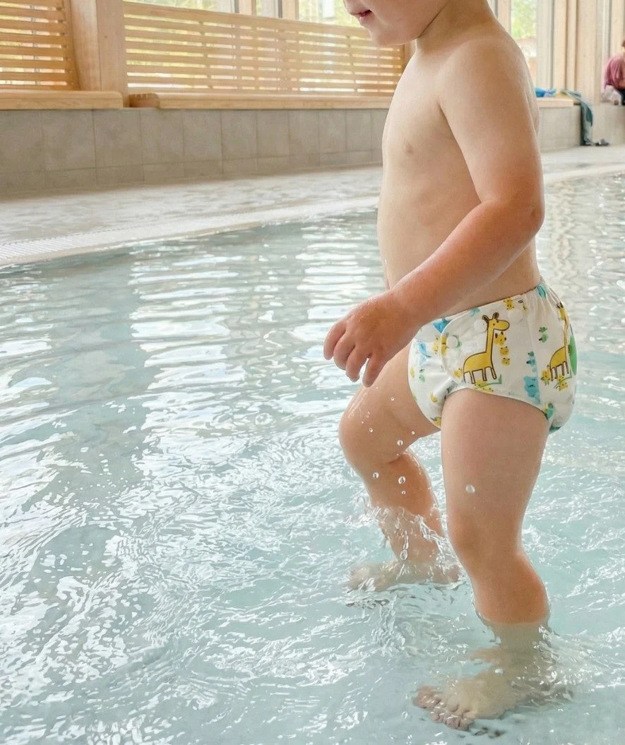 Watery swim diaper - Ondine - White - Image 6