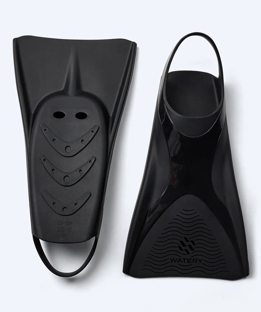 Watery swim fins - Cardinal Powerfin Pro - Black - Image 12