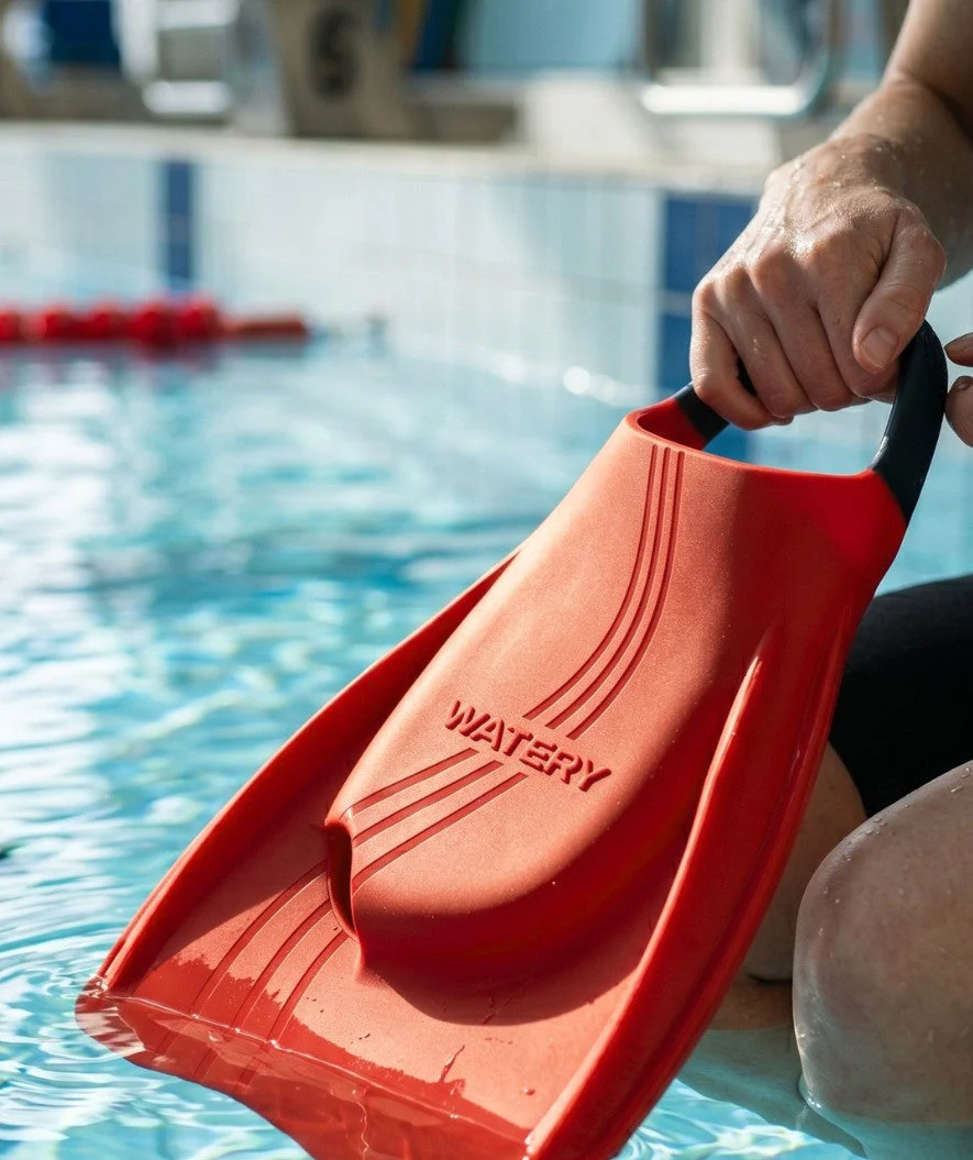 Watery swim fins - Cleat Elite Tech - Orange - Image 4