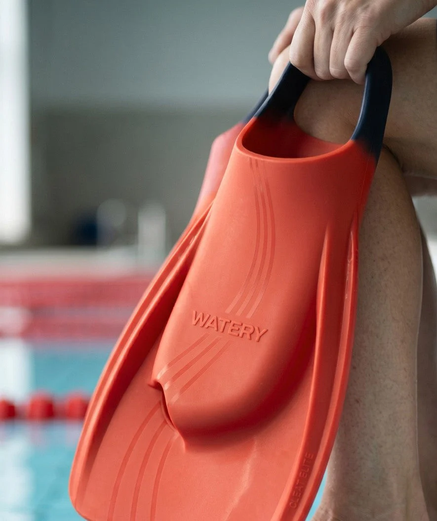 Watery swim fins - Cleat Elite Tech - Orange - Image 6