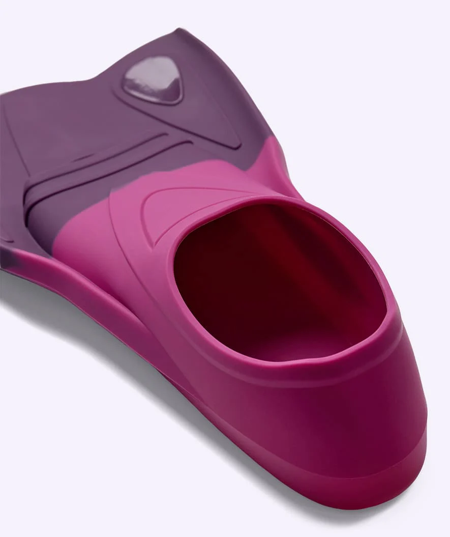 Watery swim fins for adults - Leander - Purple - Image 4