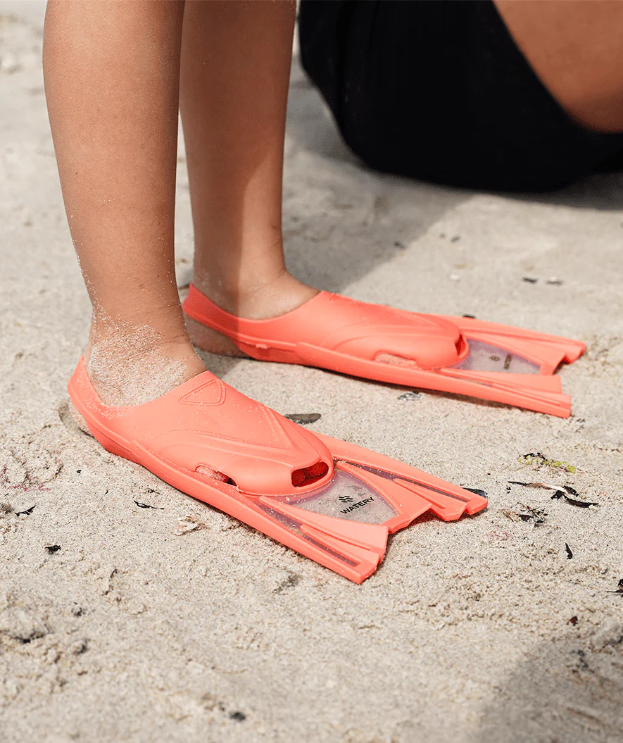 Watery swim fins for kids (25-34) - Bimasha - Light pink - Image 13