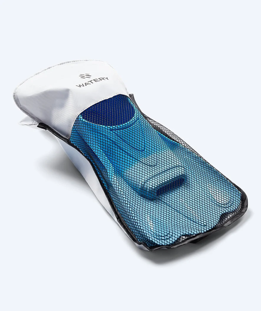Watery swim fins for kids - Leander - Blue - Image 10