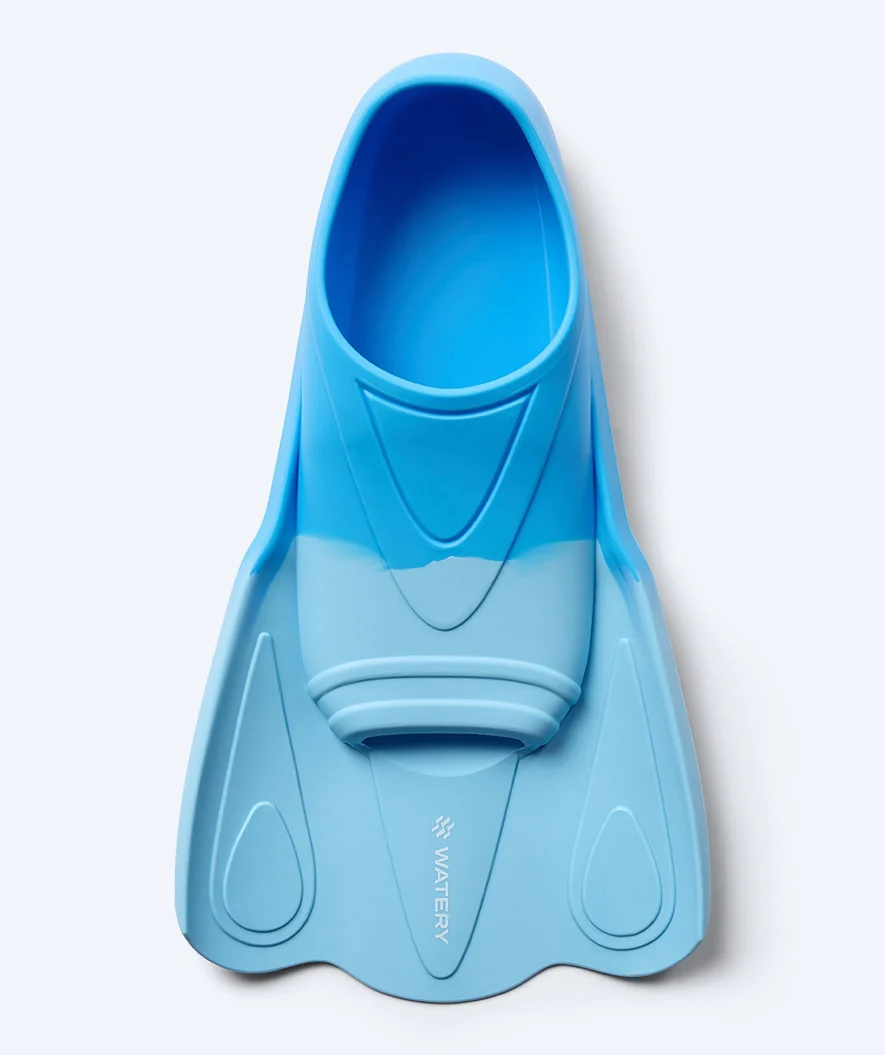 Watery swim fins for kids - Leander - Blue - Image 2