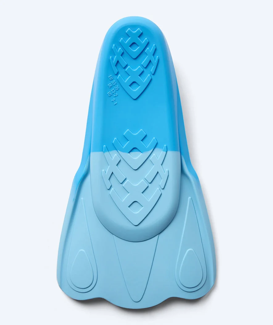 Watery swim fins for kids - Leander - Blue - Image 7