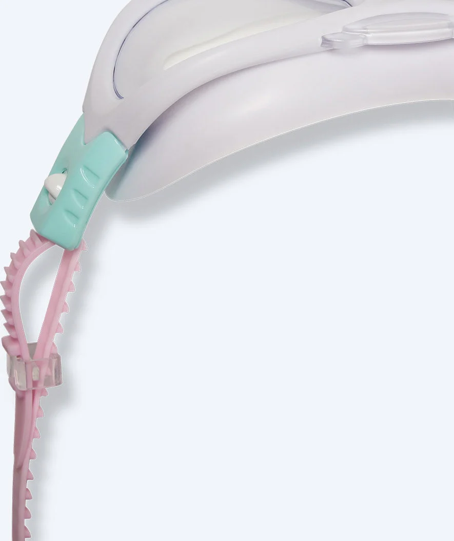 Watery swimming goggles for kids (2-8) - Wilton - Light pink/purple - Image 7