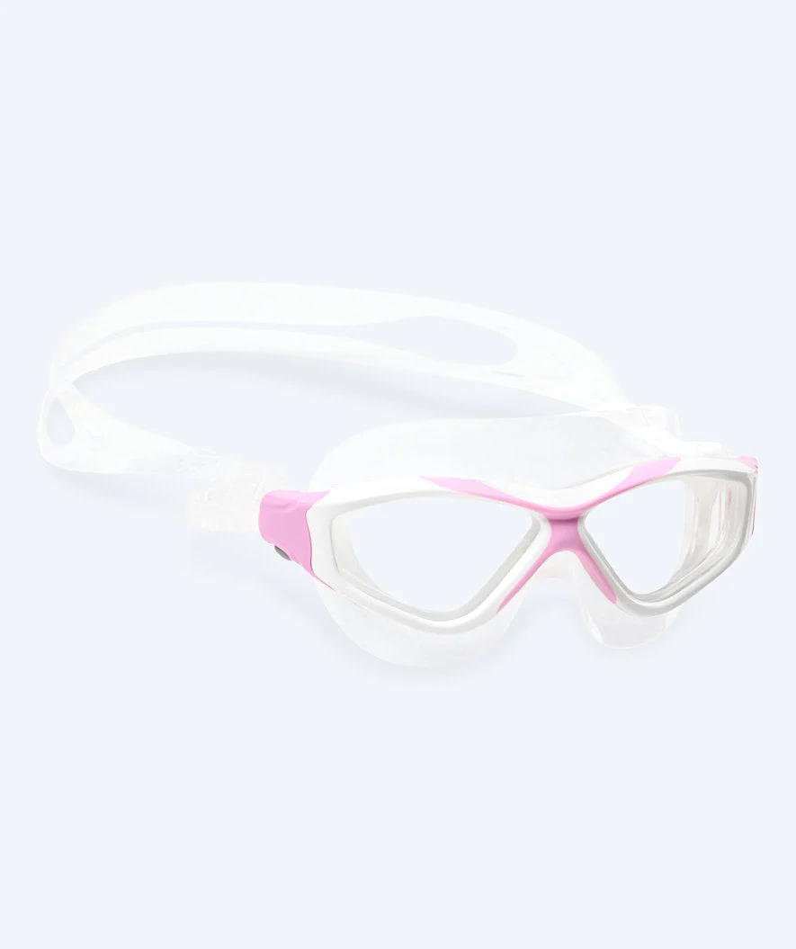 Watery swim mask for adults - Mantis - Pink/clear
