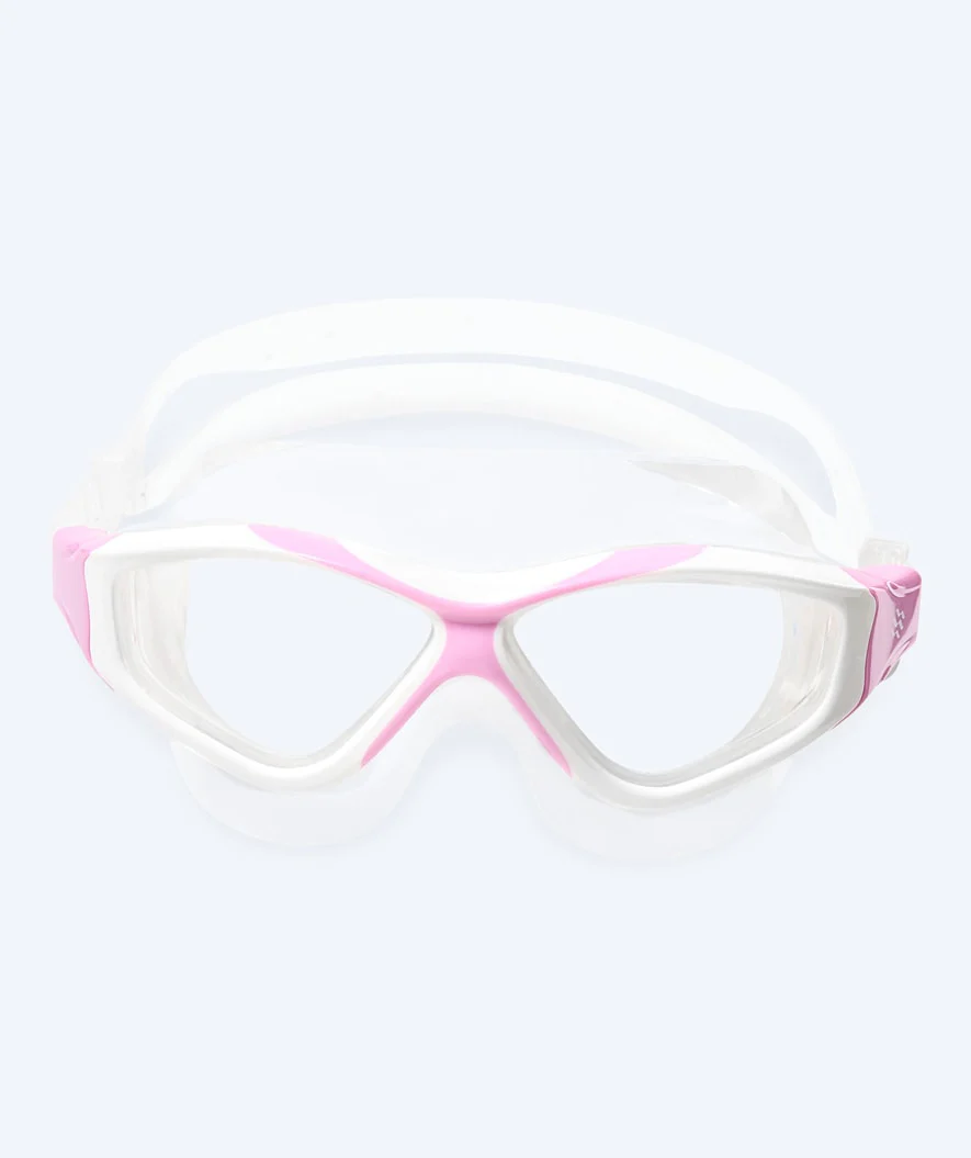Watery swim mask for adults - Mantis - Pink/clear - Image 2