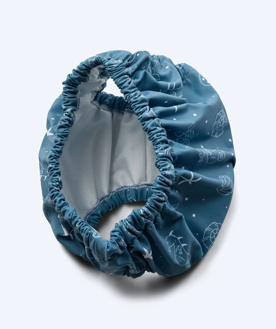 Watery swim nappies for kids - Foss Lining Nappy - Atlantic Blue - Image 9