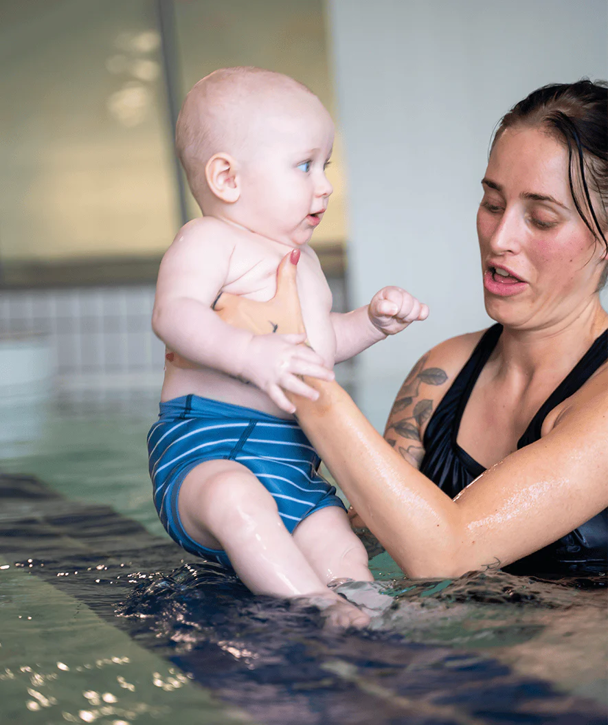 Watery swim nappies for kids - Neoprene Swim Nappy - Atlantic Pink - Image 7