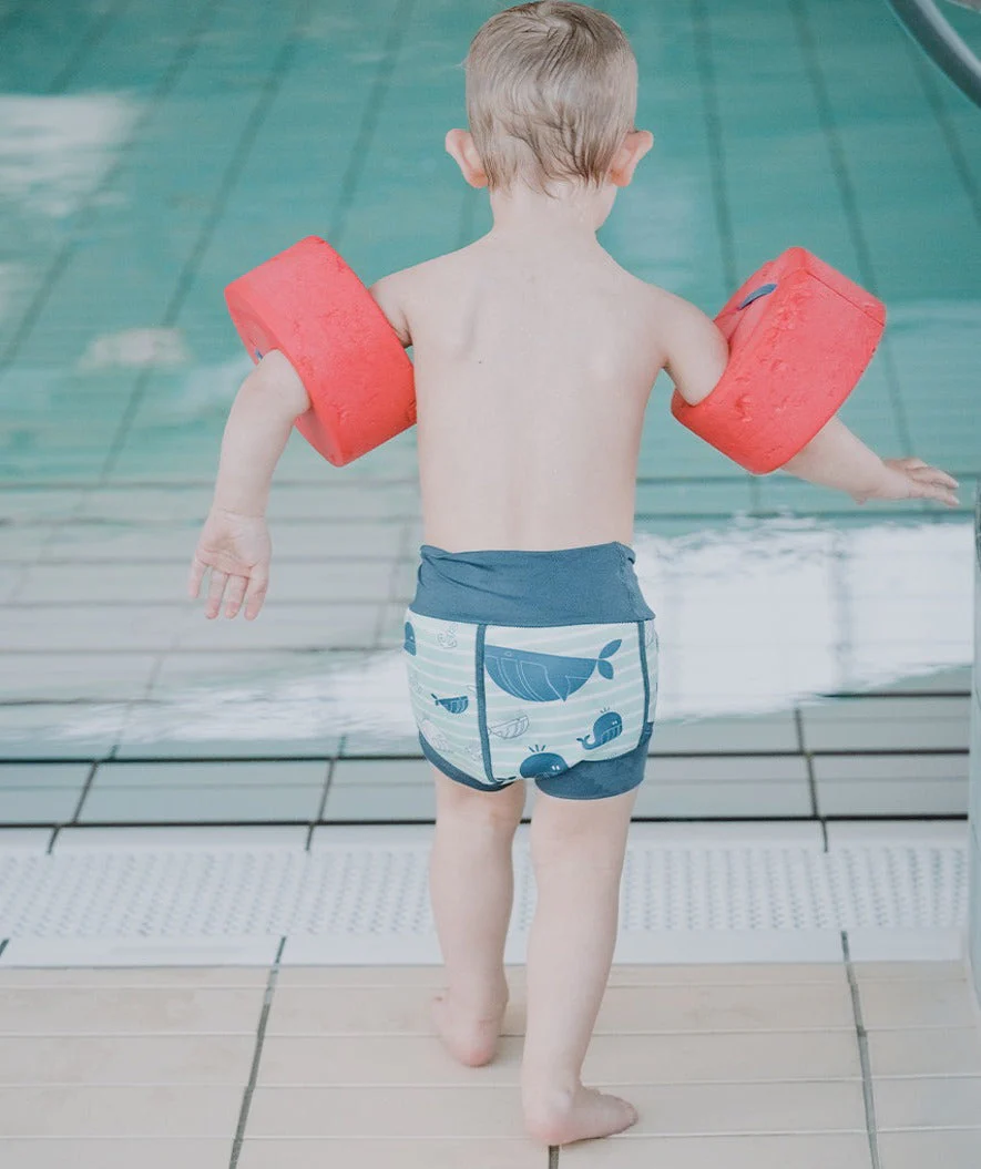 Watery swim nappies for kids - Neoprene Swim Nappy - Atlantic Purple - Image 13