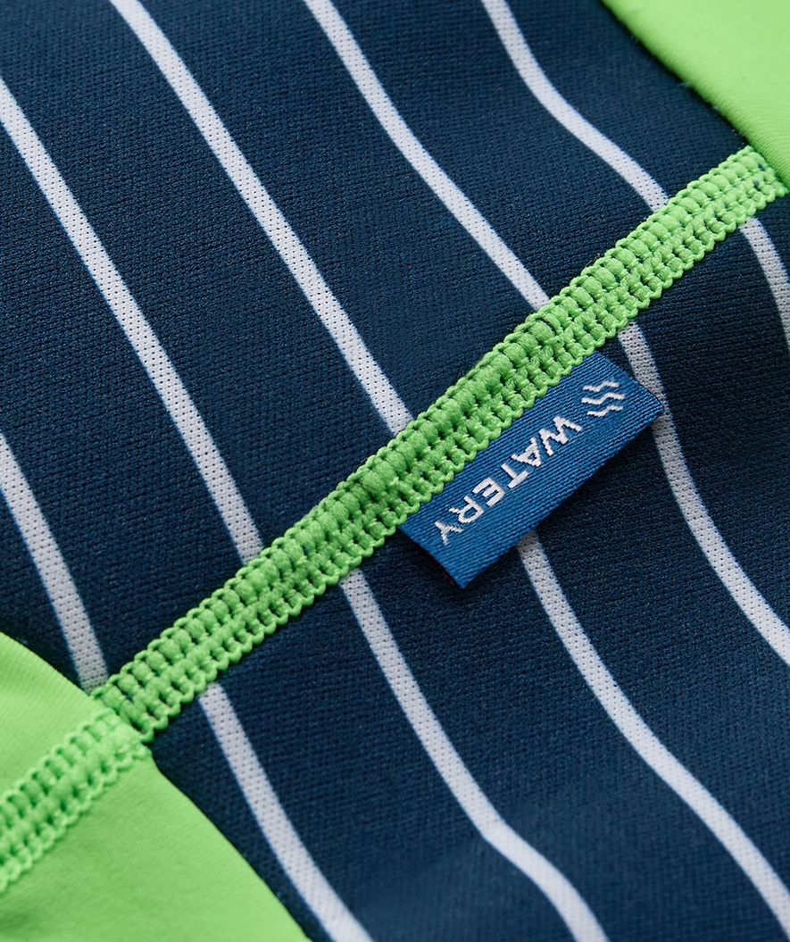 Watery swim nappies for kids - Neoprene Swim Nappy - Green Stripes - Image 10