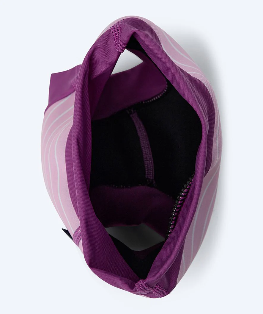 Watery swim nappies for kids - Neoprene Swim Nappy - Purple Stripes - Image 7