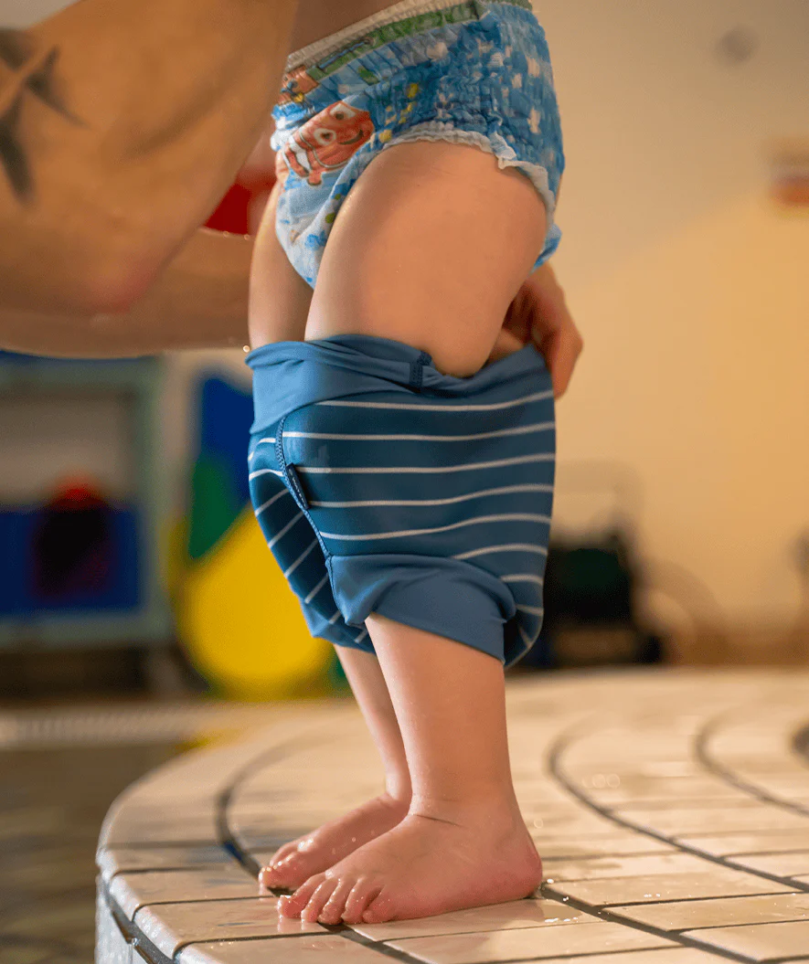 Watery swim nappies for kids - Neoprene Swim Nappy - Fjord Red - Image 4