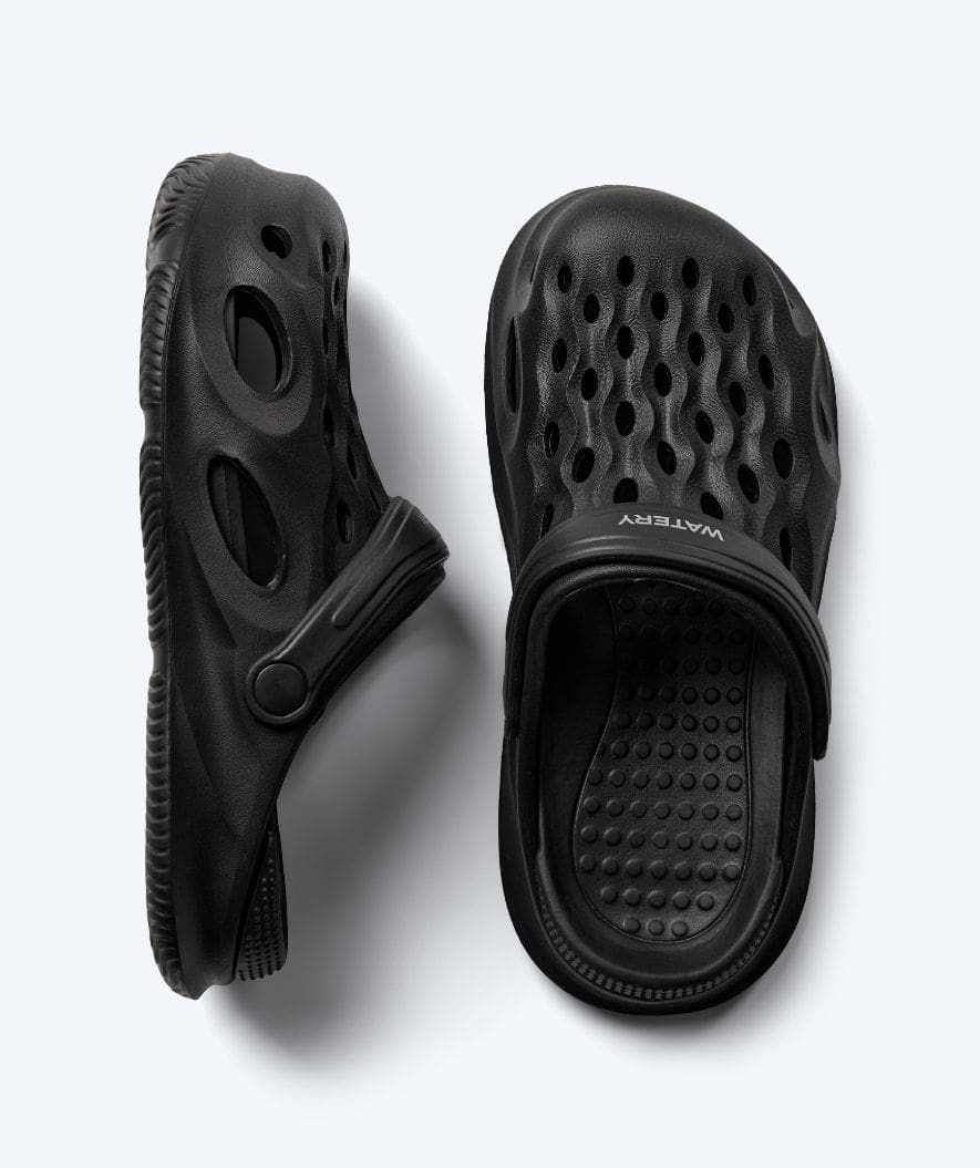 Watery swim sandals for kids - Delmar - Black - Image 2