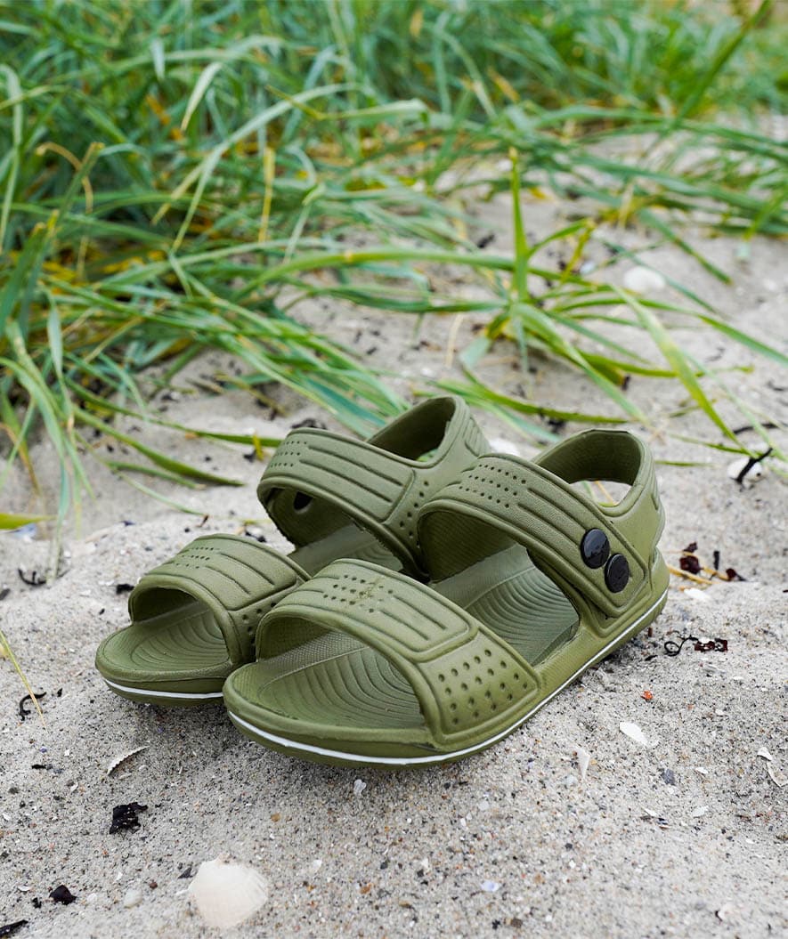 Watery swim sandals for kids - Marella - Green - Image 4