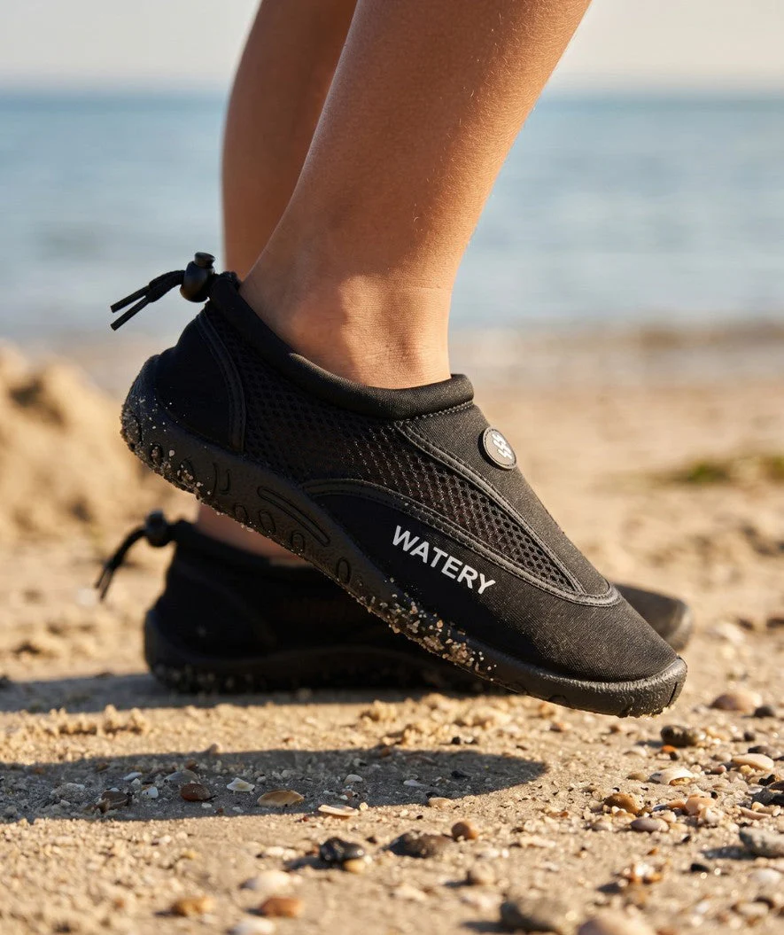 Watery water shoes for kids - Crab - Black - Image 4