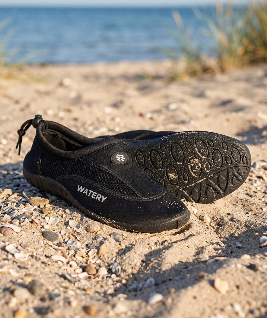 Watery water shoes for kids - Crab - Black - Image 6