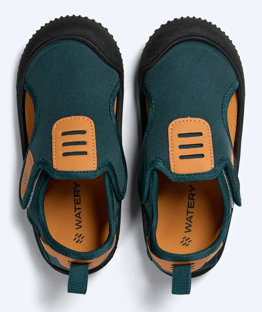 Watery water shoes for kids - Lighthouse - Green/orange - Image 8