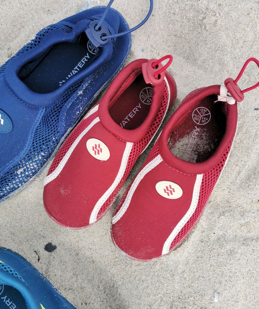 Watery water shoes for kids - Spinner - Red - Image 12