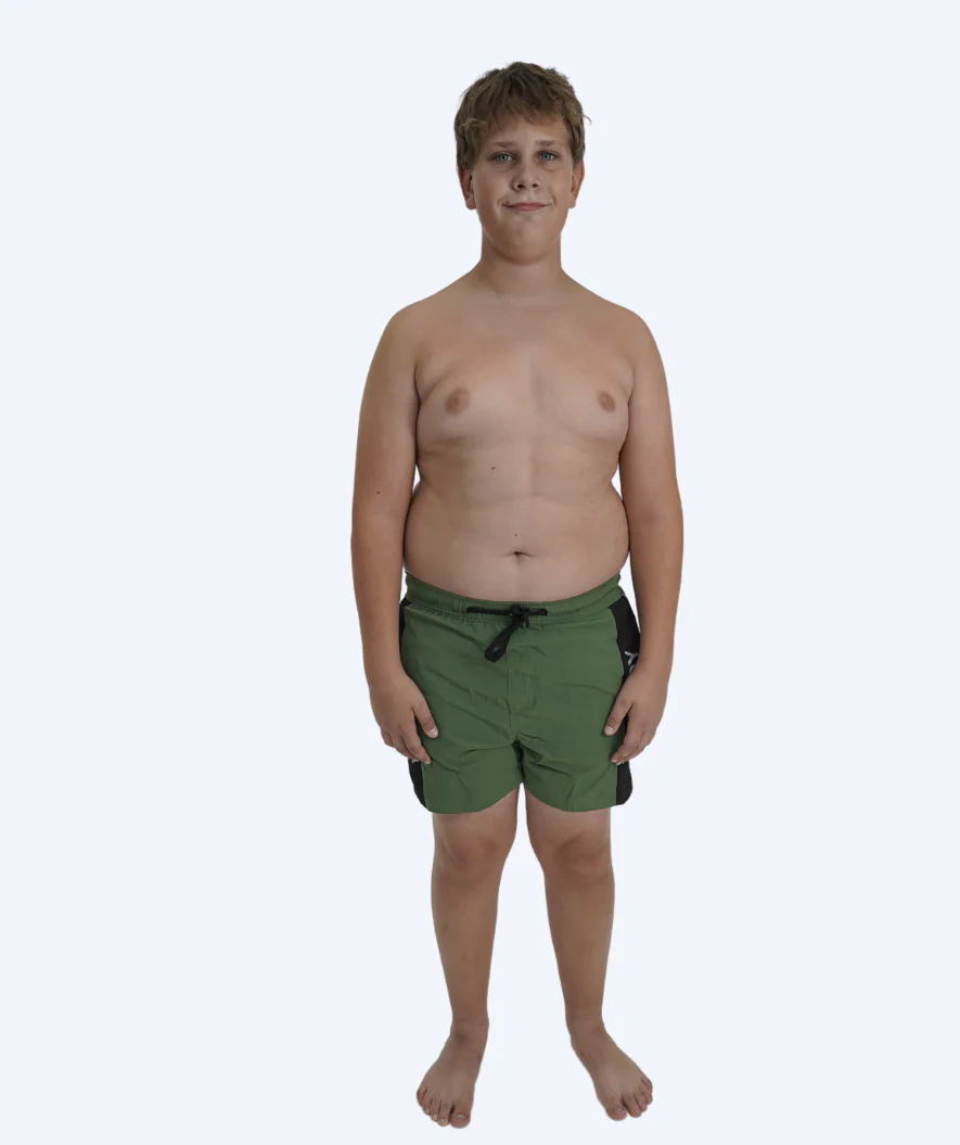 Watery swim shorts for men - Signature Eco - Dust Green - Image 7