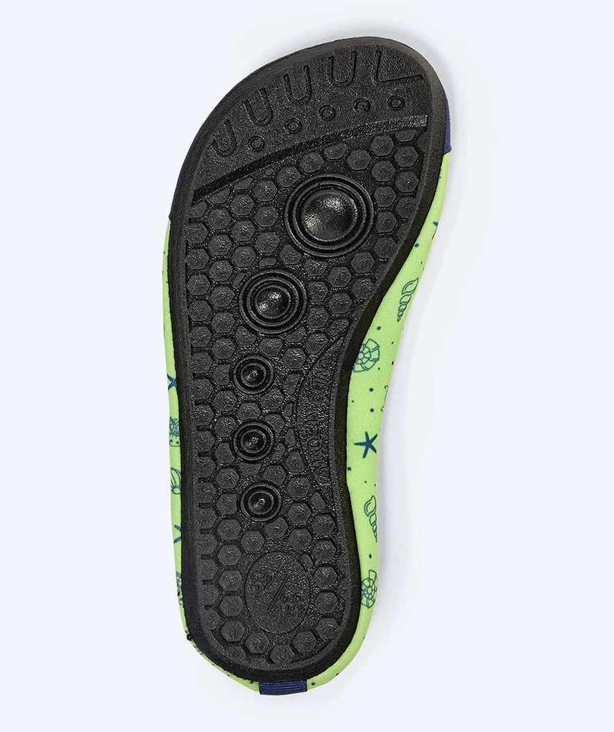 Watery swim socks for kids - Seadon - Atlantic Green - Image 7