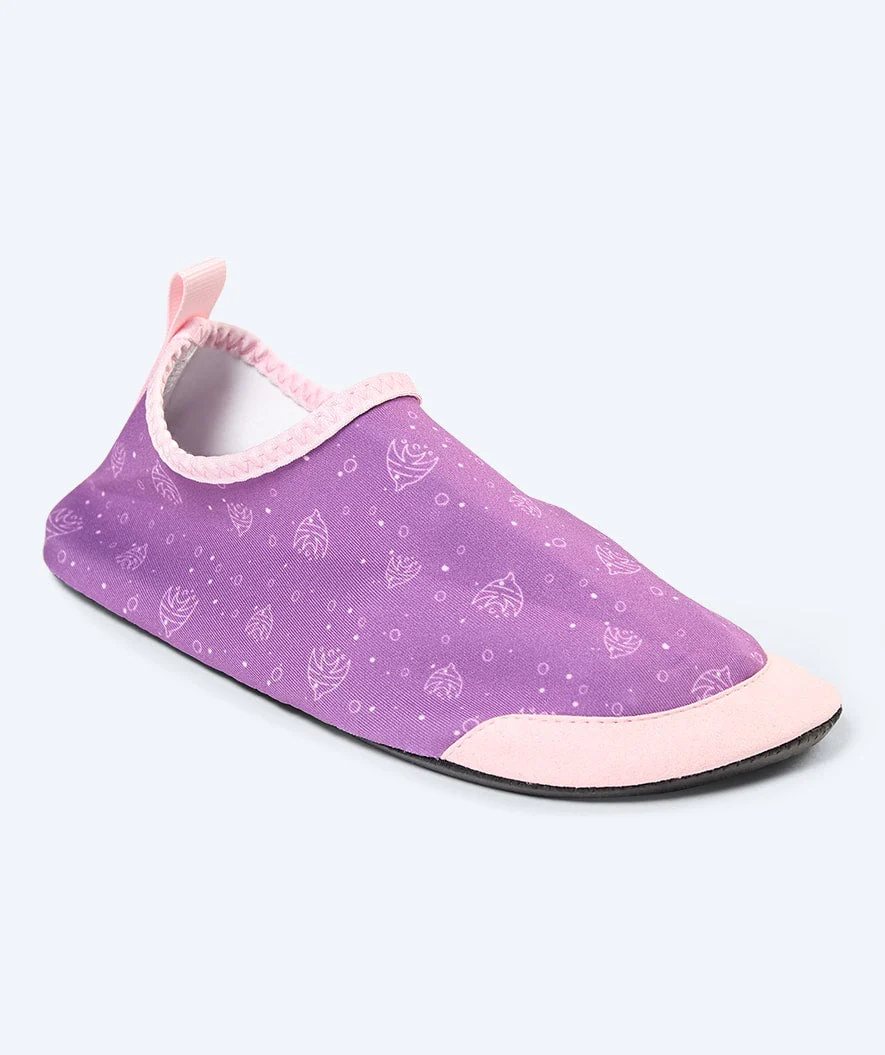 Watery swim socks for kids - Seadon - Atlantic Purple - Image 2