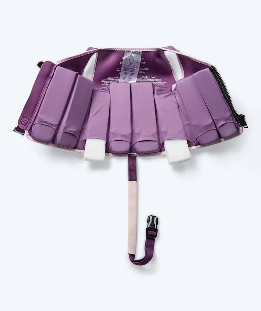 Watery swim vest for kids (1-6) - Splashy - Purple - Image 14