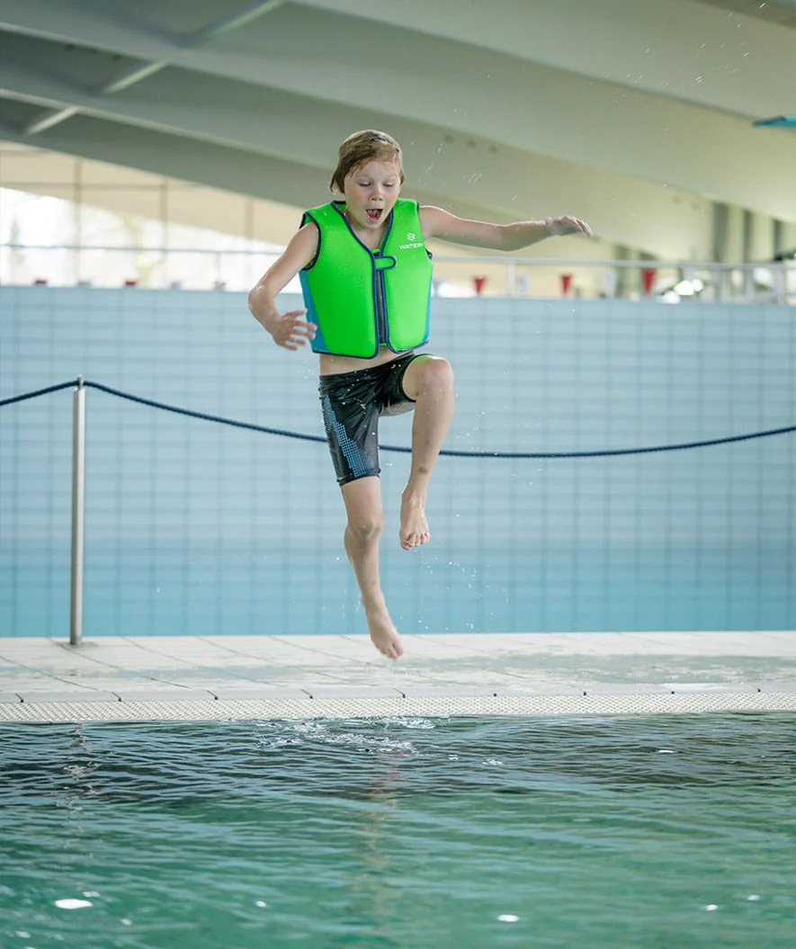 Watery swim vest for kids (2-8) - Basic - Green - Image 16