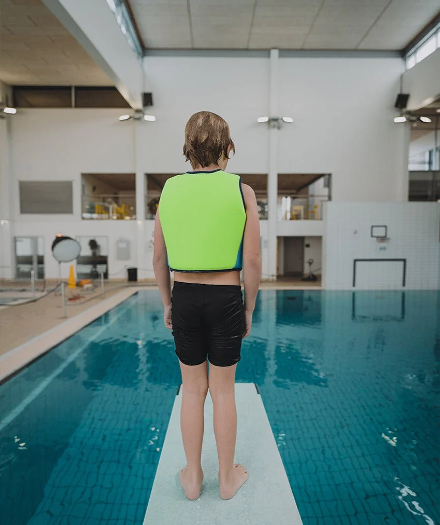 Watery swim vest for kids (2-8) - Basic - Green - Image 18