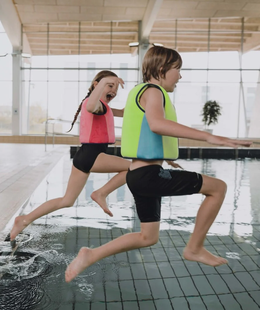 Watery swim vest for kids (2-8) - Basic - Green - Image 19
