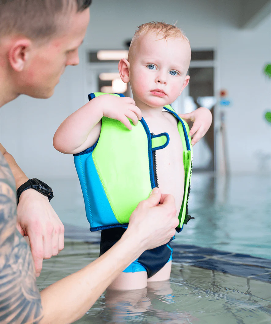 Watery swim vest for kids (2-8) - Basic - Green - Image 4