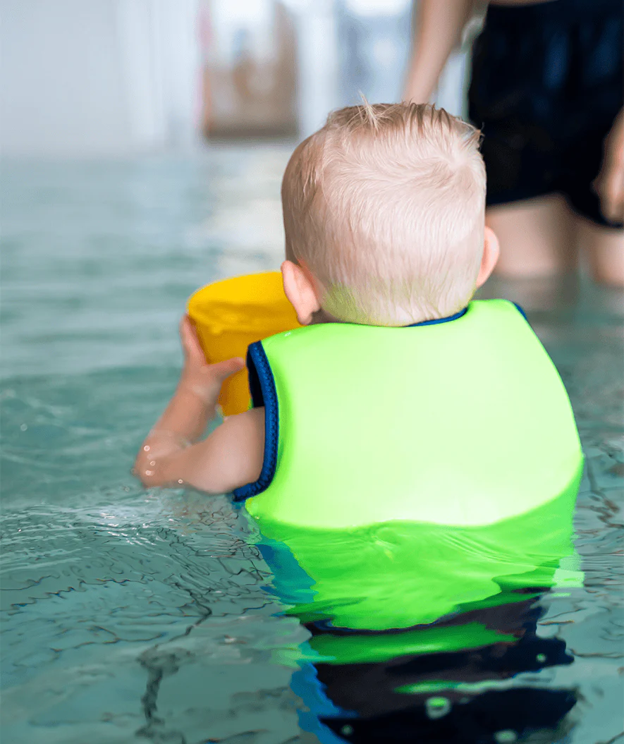 Watery swim vest for kids (2-8) - Basic - Green - Image 6