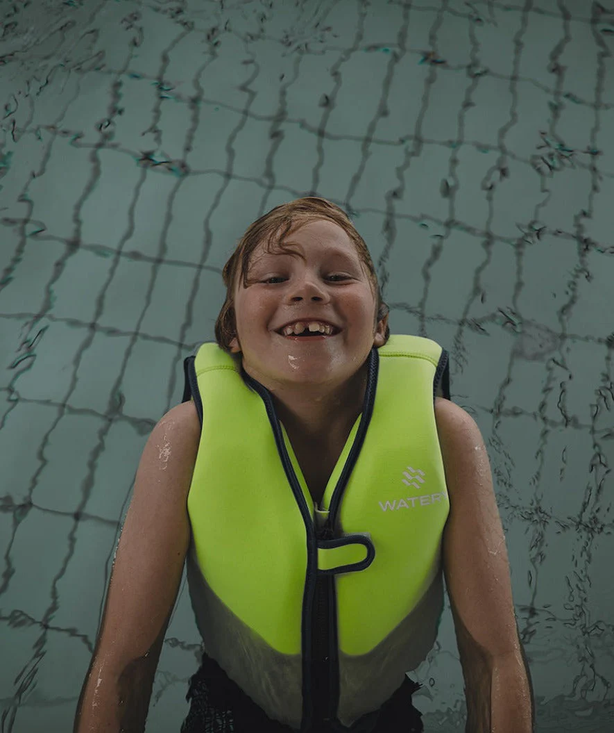 Watery swim vest for kids (2-8) - Basic - Green - Image 7