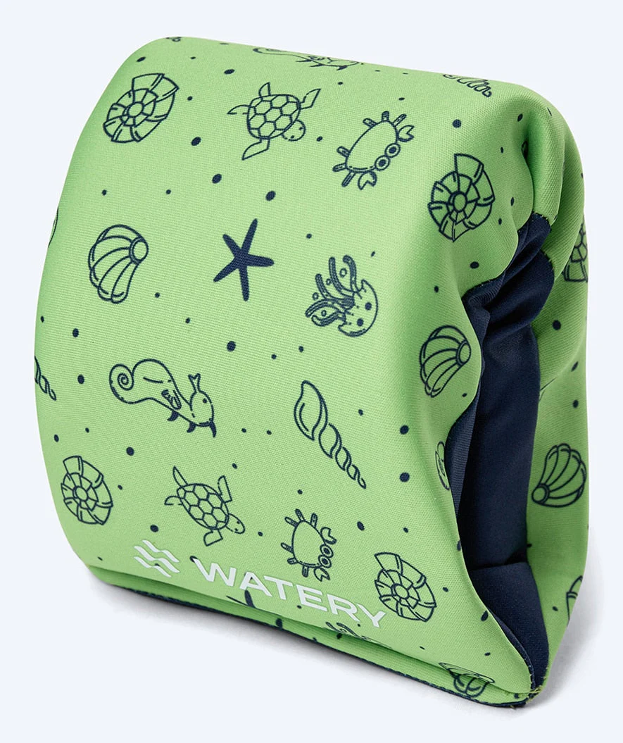 Watery armbands for kids - Splashy (11-30kg) - Green - Image 2