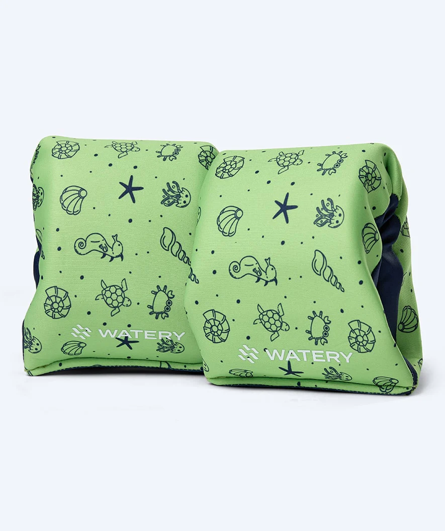 Watery armbands for kids - Splashy (11-30kg) - Green - Image 3