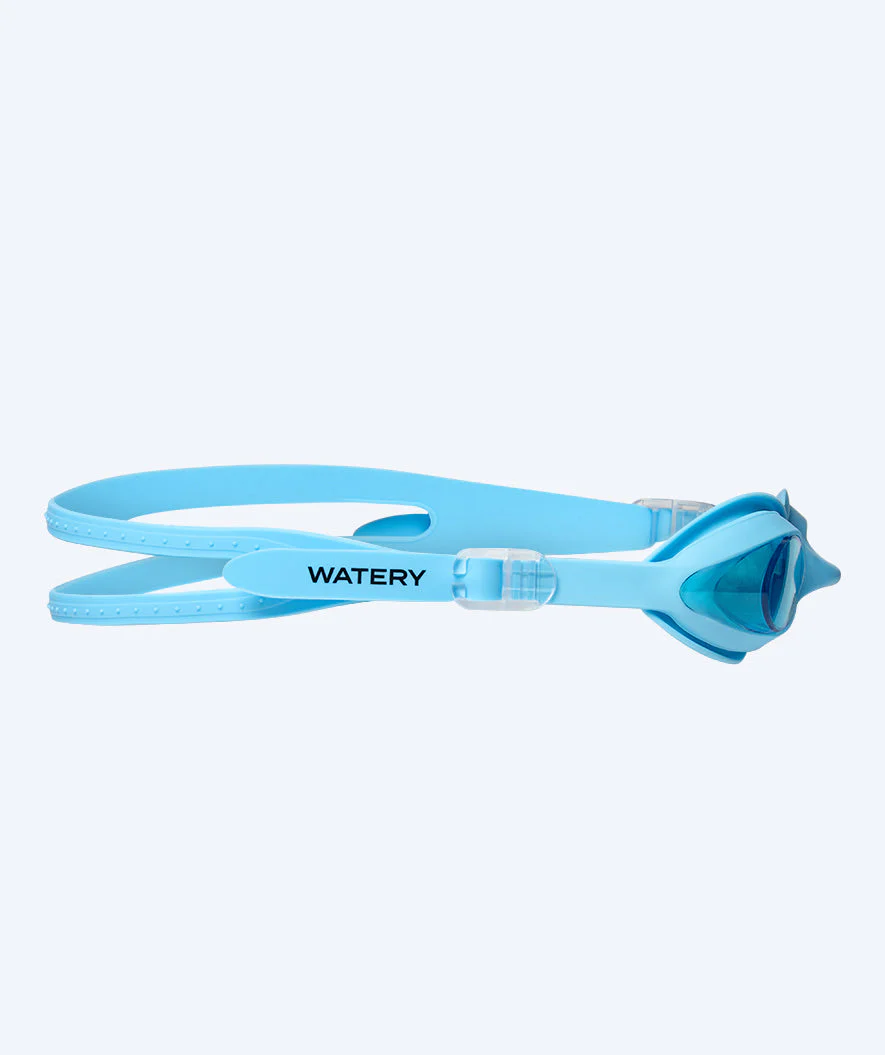 Watery swimming goggles for kids - Goose - Blue - Image 3