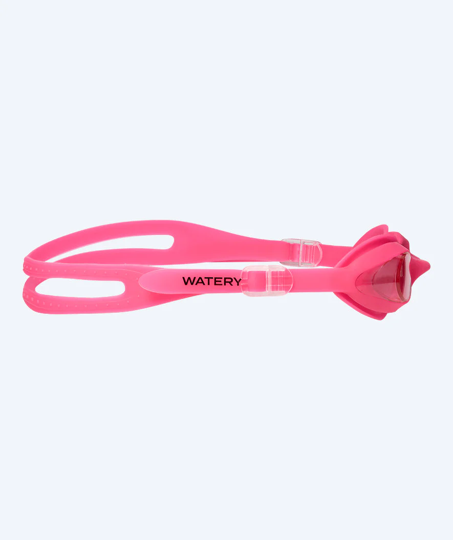 Watery swimming goggles for kids - Goose - Pink - Image 3