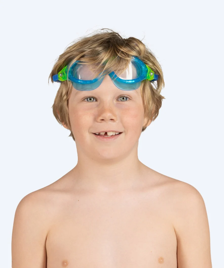 Watery swimming goggles for kids - Mantis 2.0 - Atlantic Blue/clear - Image 10