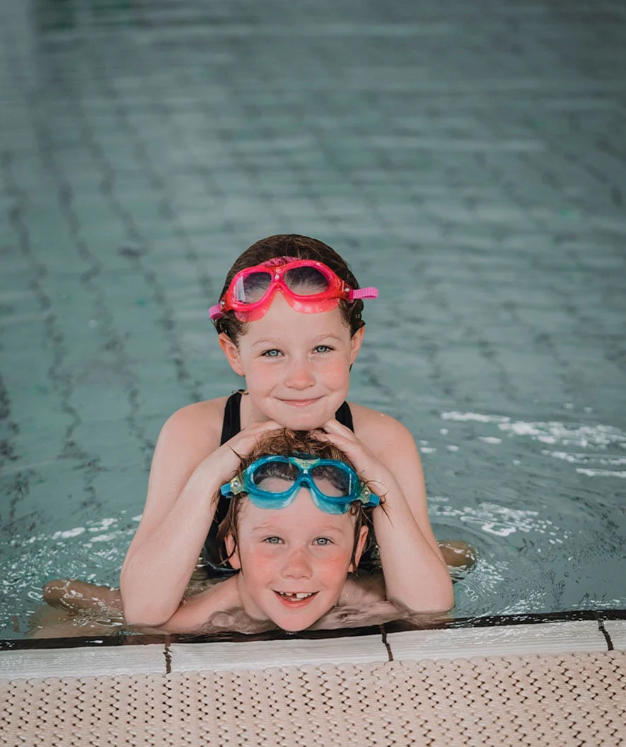 Watery swimming goggles for kids - Mantis 2.0 - Atlantic Blue/clear - Image 14
