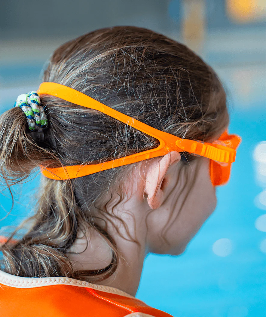 Watery swimming goggles for kids - Mantis 2.0 - Atlantic Blue/clear - Image 18
