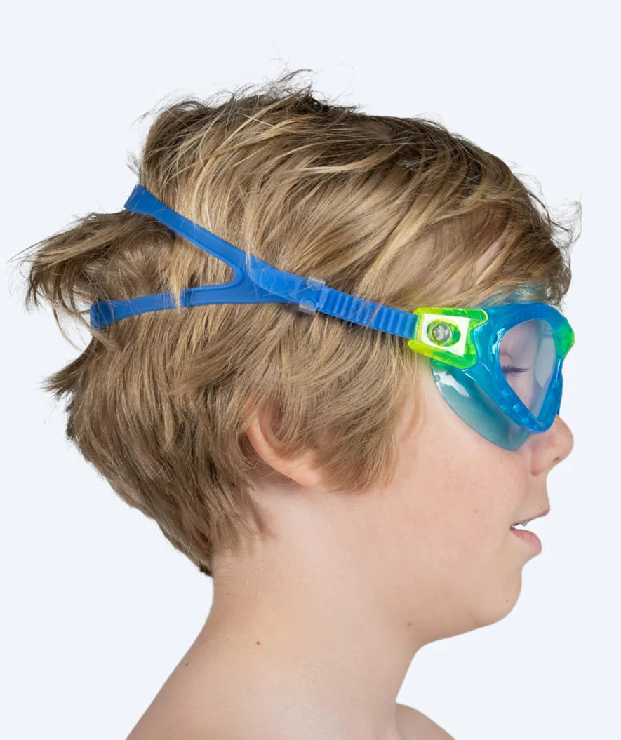 Watery swimming goggles for kids - Mantis 2.0 - Atlantic Blue/clear - Image 9