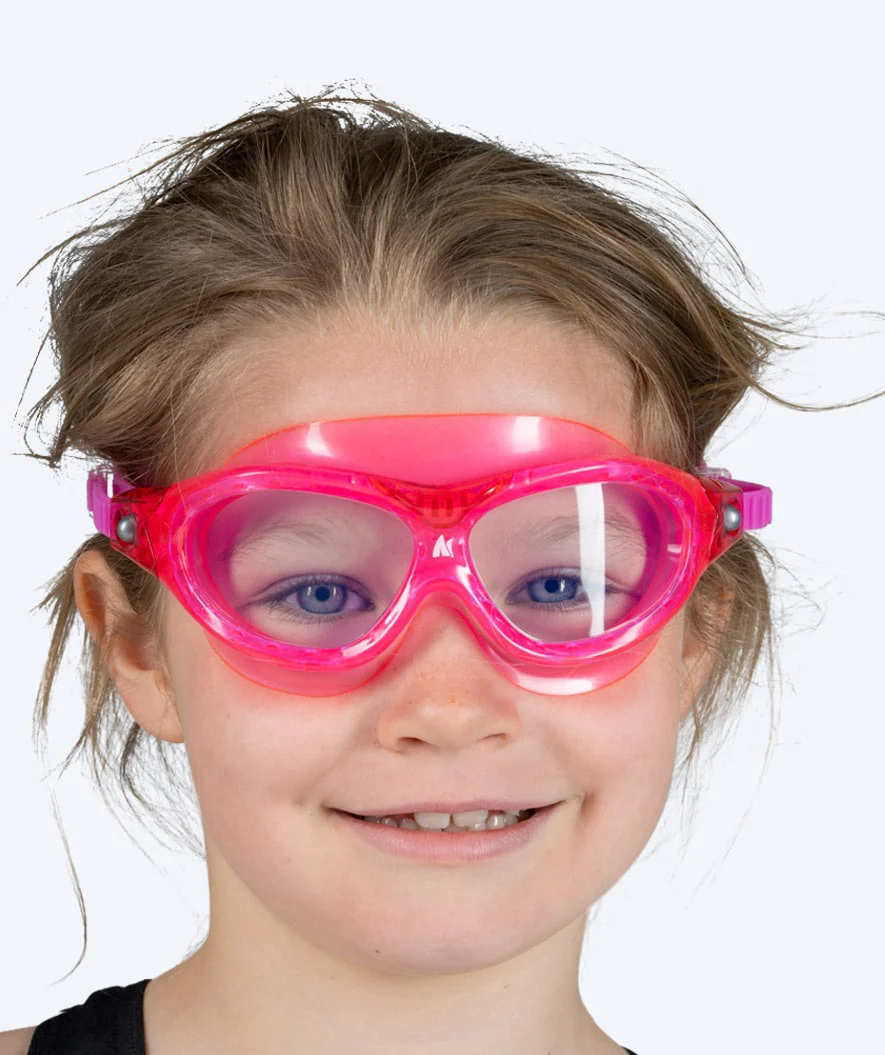 Watery swimming goggles for kids - Mantis 2.0 - Atlantic Pink/clear - Image 7