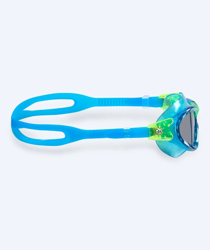 Watery swimming goggles for kids - Mantis 2.0 - Blue (Smoke lens) - Image 4