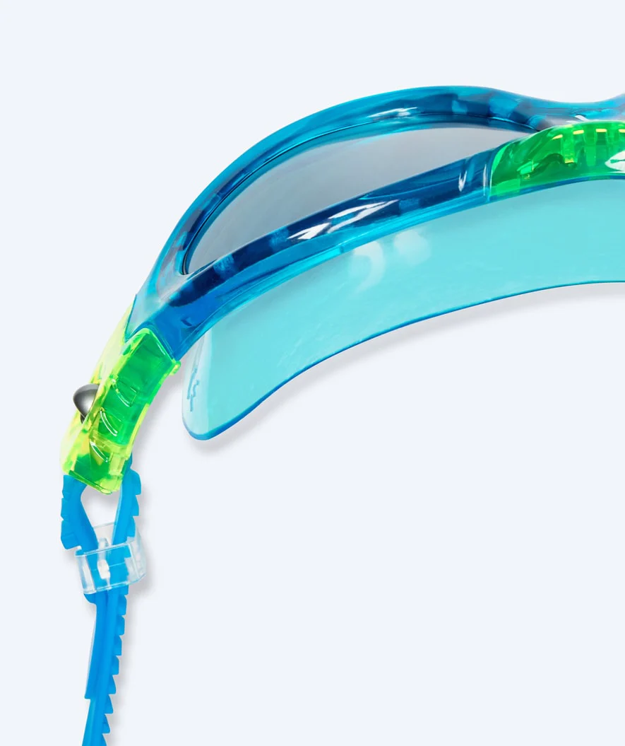 Watery swimming goggles for kids - Mantis 2.0 - Blue (Smoke lens) - Image 5